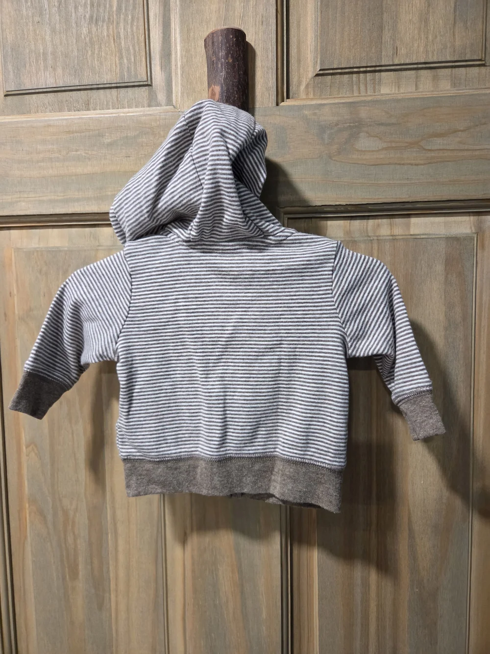 Carters striped hooded